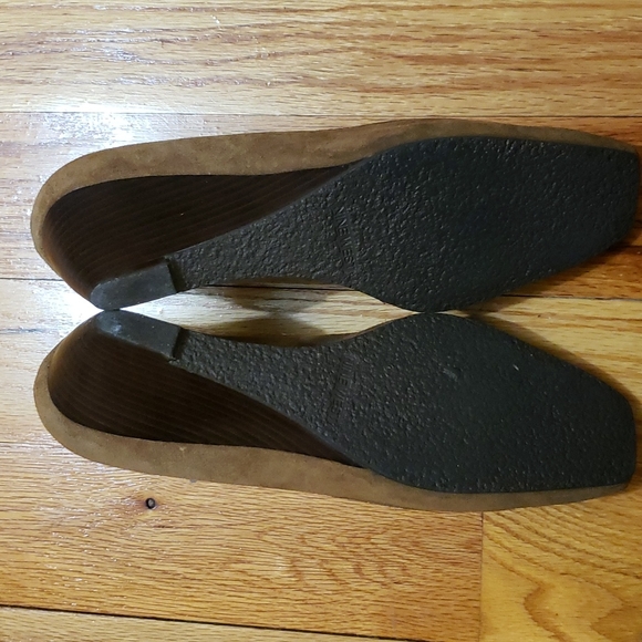 Nine West Suede Wedges in Toffee 8.5 - Picture 3 of 5